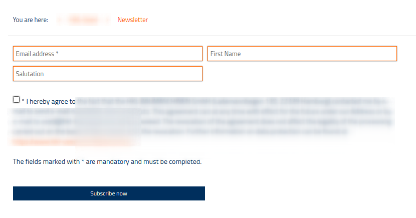 Frontend Form